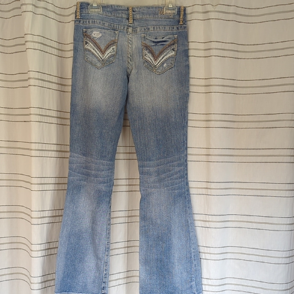 Vanity Women's Light Blue Jeans - Picture 3 of 6
